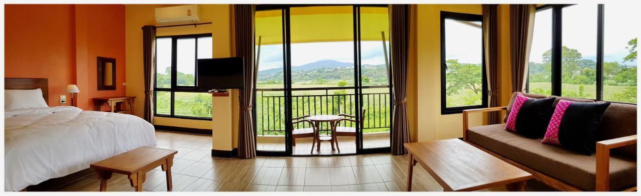 Baan Sakuna Hotel Chiang Khong Exteriér fotografie